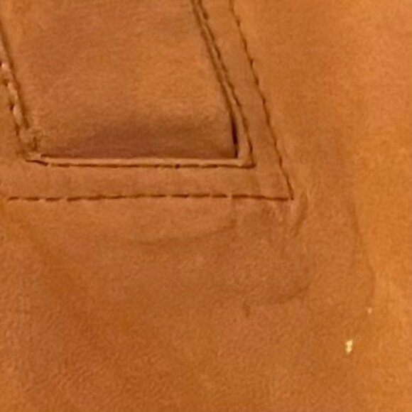 1970s True Vintage Californian Mens/Unisex Leather Jacket Size 42 Retro Western - Picture 9 of 12